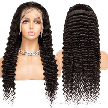 13X4 Transparent Lace Frontal Wig With Baby Hair For Black Women Vendors 100% Virgin Brazilian Hair Hd Lace Front Human Hair Wig